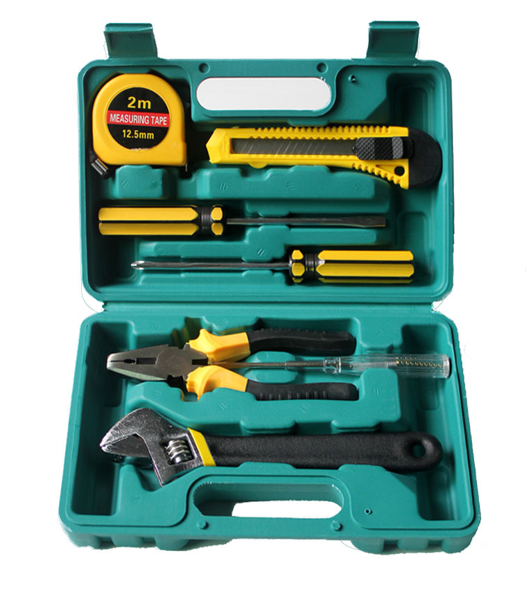 Factory Direct Sales Hardware Toolbox Set Vehicle-Mounted Home Use Vice Wrench Screwdriver Combination Tool Set