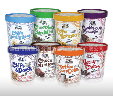 注塑模内贴标签 bopp光哑膜雪糕杯酸奶杯标签 高密度珠光合成纸标