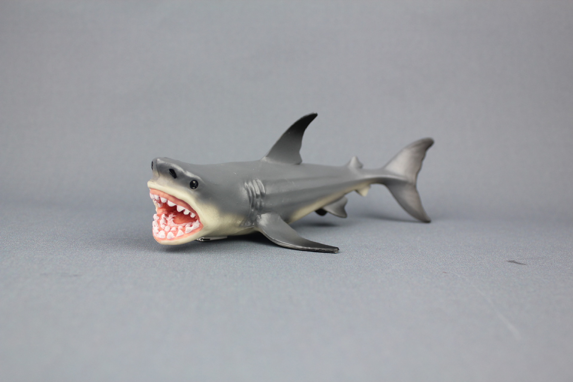 跨境大白鲨仿真海洋生物 鲨鱼海洋动物模型塑料儿童早教玩具礼物