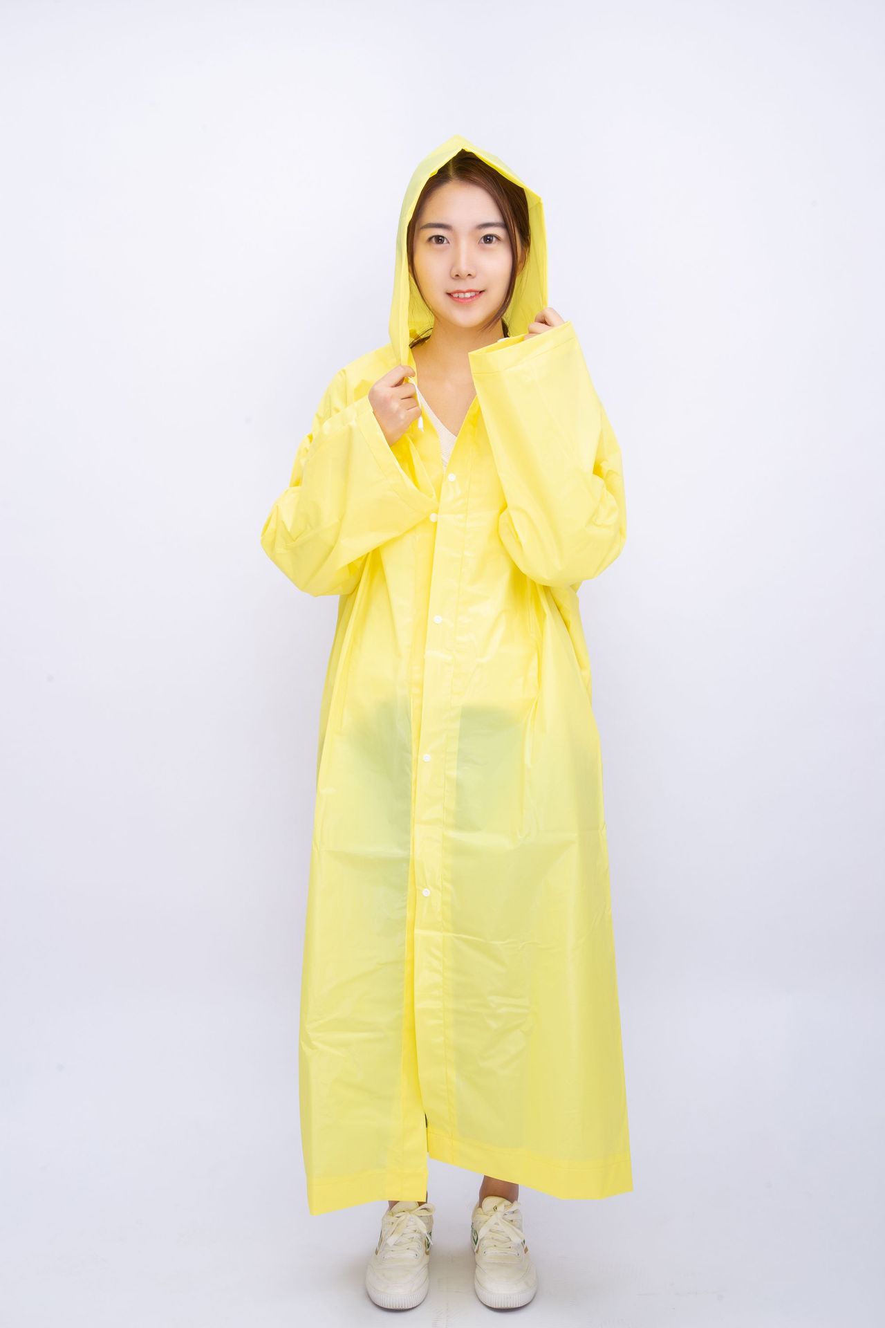 Non-Disposable One-Piece Raincoat Poncho PEVA Fashion Travel Outdoor Adult Raincoat Factory Raincoat Wholesale