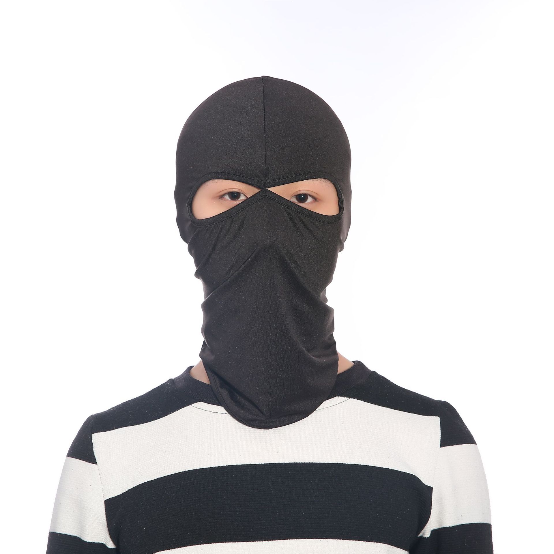 莱卡cs帽子头套防风头套户外战术骑行头套面罩蒙面防尘头罩