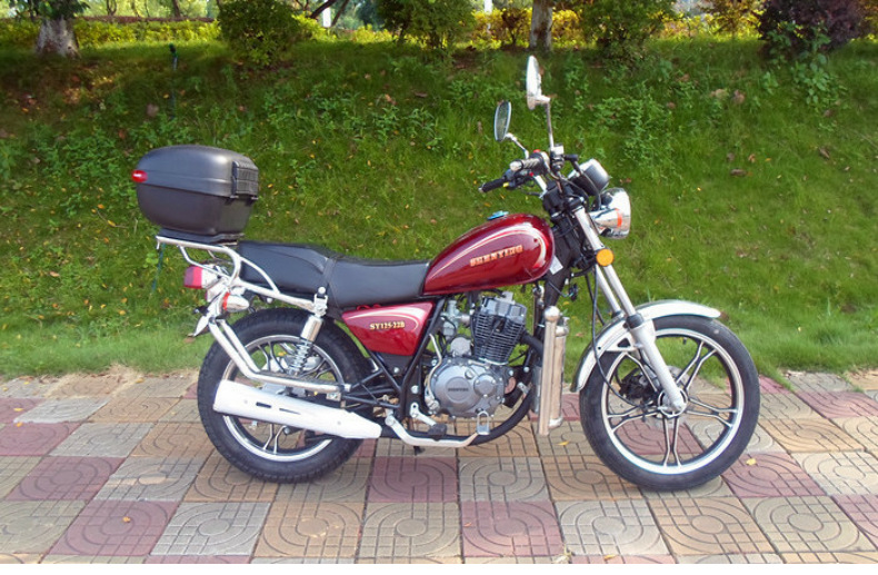 供应摩托车125cc 铃木太子gn款 燃油 轻骑神鹰二轮男装摩托车