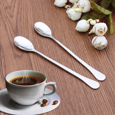 诚惠捷咖啡勺不锈钢小直勺搅拌勺小勺子创意小调羹汤匙茶匙冰激凌