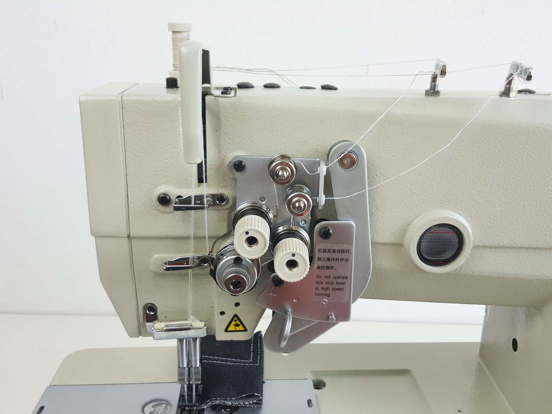 厂家直销845拐角双针机 针杆分离双针机 双针设备