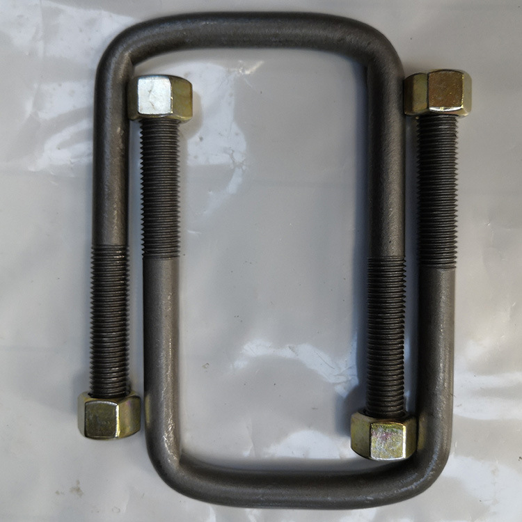 菲朗弓卡子汽车u型吊耳螺栓钢板卡子通用吊耳卡可定做12.9级8.8级