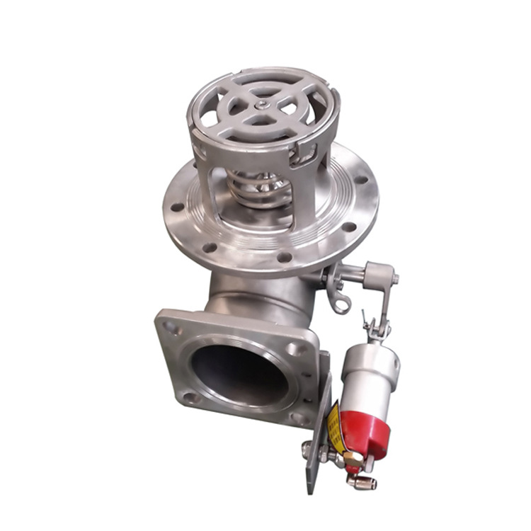 4寸不锈钢海底阀 罐车紧急切断装置 化工车人孔盖,华特生产