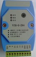 0-30V直流电压信号采集模块 MODBUS RTU协议联网 光电隔离转485