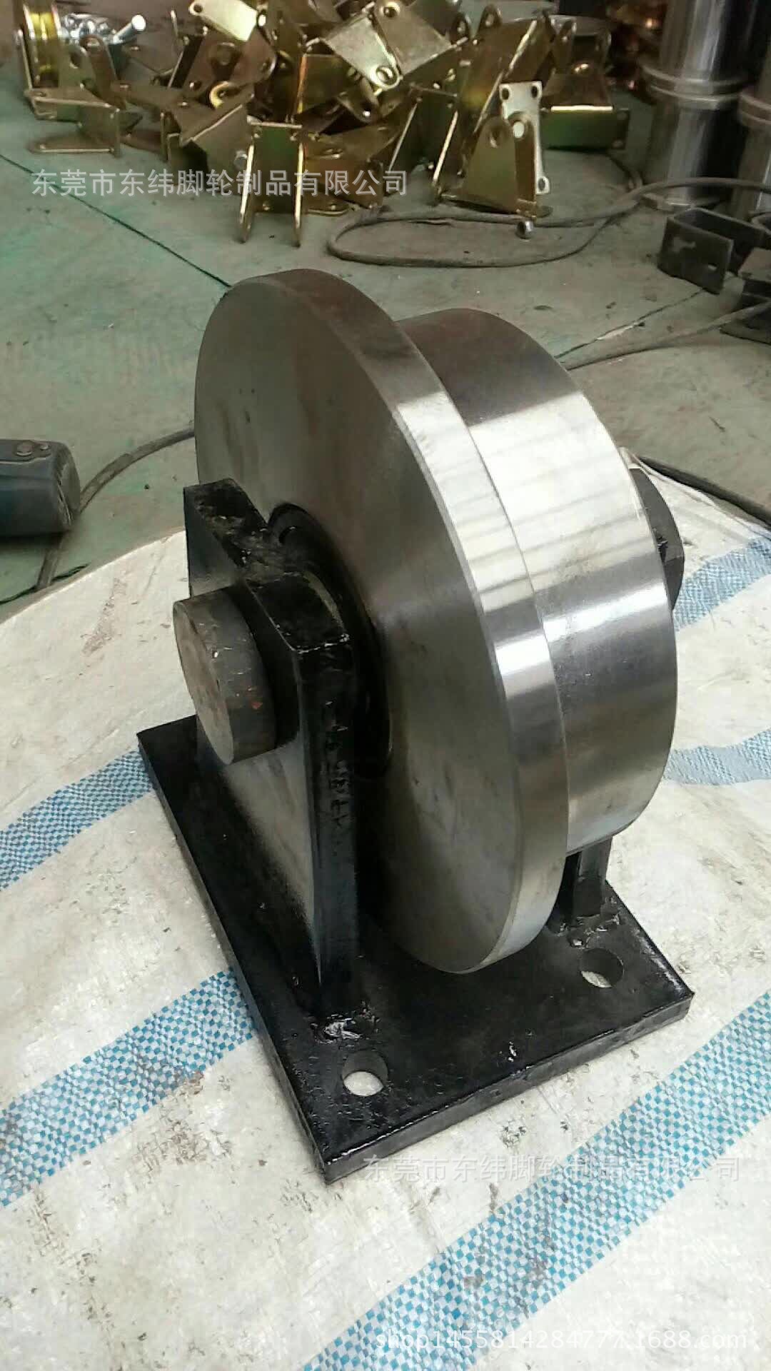 来图来样定做各种火车轨道轮 h型i型双边钢轨轮型单边钢轮u型滑轮