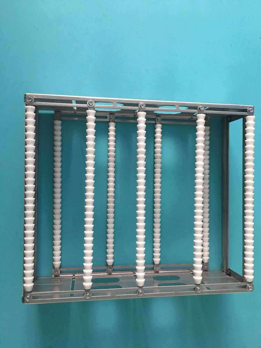 3d玻璃专用周转架 /铁氟龙算珠清洗架/ 功能清洗架/ 不锈钢清洗架