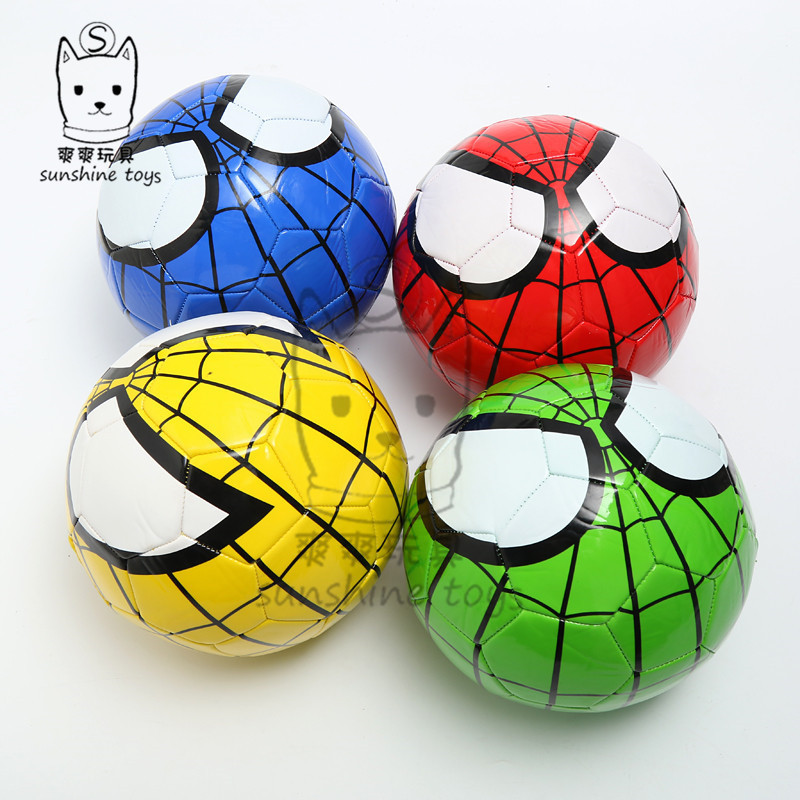 Factory Wholesale Processing Tpu/Pvc Football Spider-Man No. 5 Primary and Secondary School Children Kindergarten Durable Soccer Ball