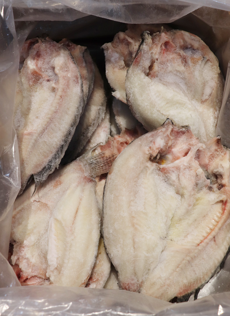 开背鲷鱼片10kg/箱 罗非鱼 带皮冷冻鱼片 火锅烤鱼日料刺身批发