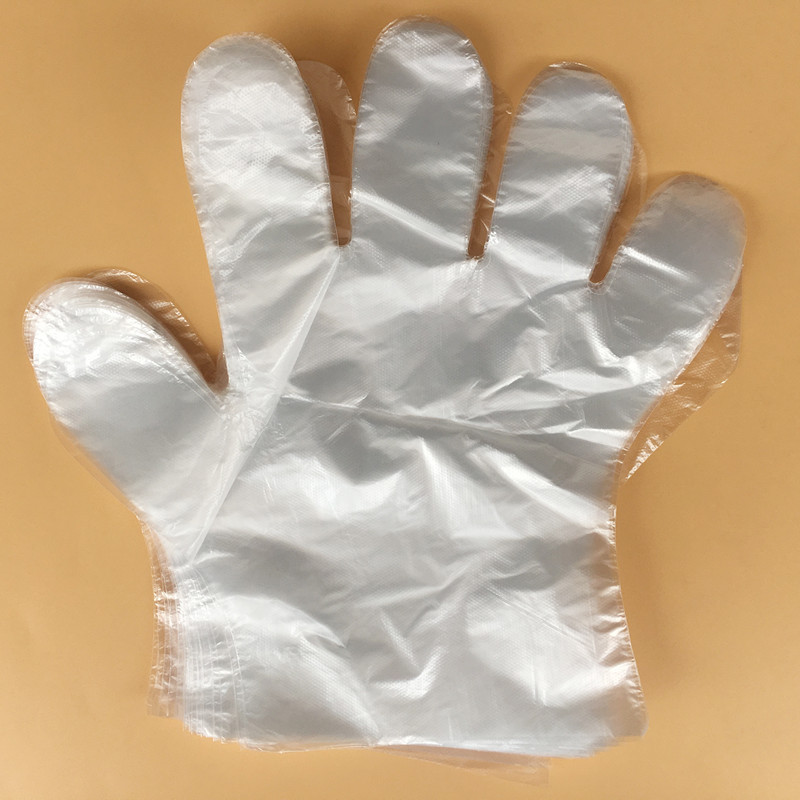 一次性pe手套薄膜塑料男女儿童餐厅快餐家庭野营烧烤防油污