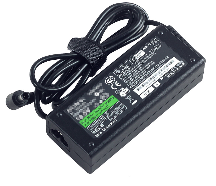 适用于索尼笔记本电源充电器 19v3.9a z70 372 s511等电脑适配器