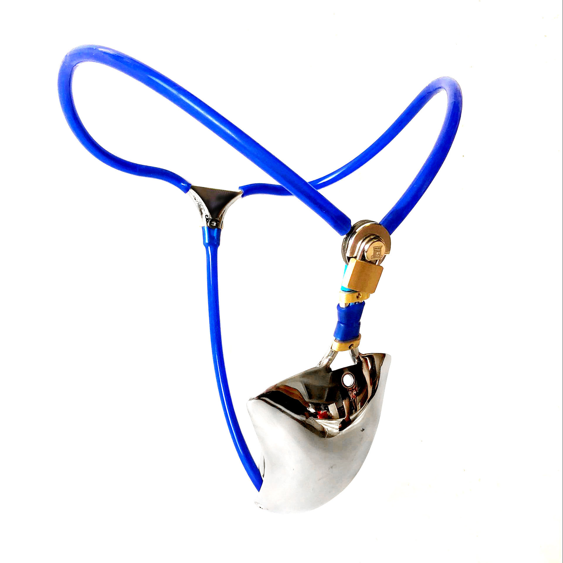 黑帝男用红妆隐形贞操带贞操锁 成人情趣用品防出轨防自慰贞洁锁