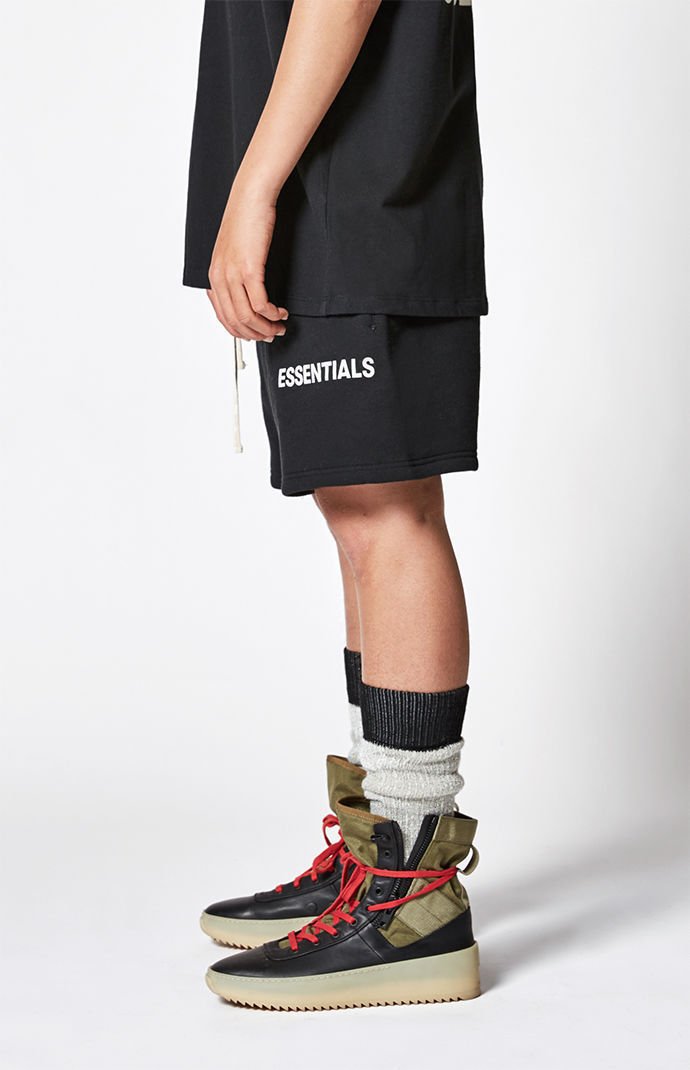 2019新款fear of god fog复线essentials高街纯棉毛圈休闲短裤男