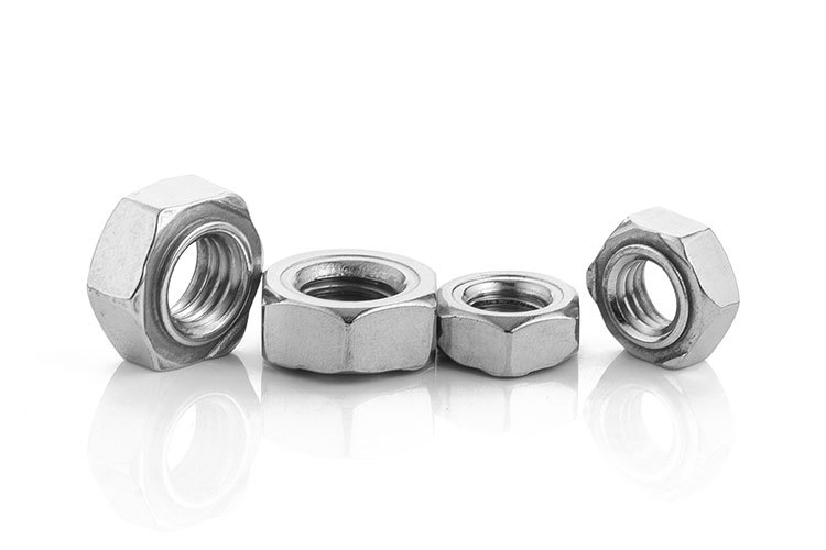 304不锈钢六角焊接螺母m6/m8/m10/din929碳钢铁本色焊接螺帽厂家