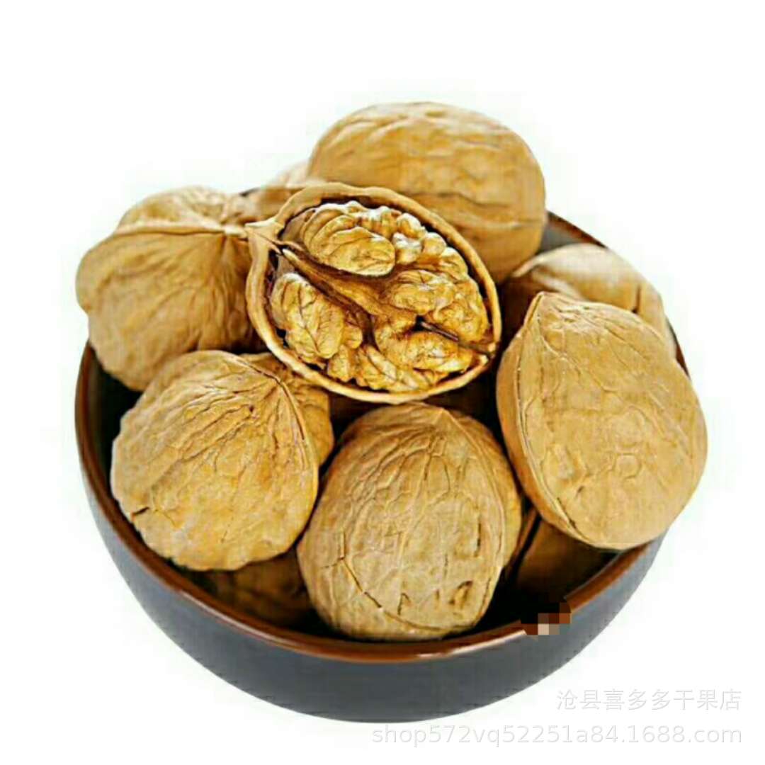 椒盐咸味盐焗薄皮核桃500克起批一件代发