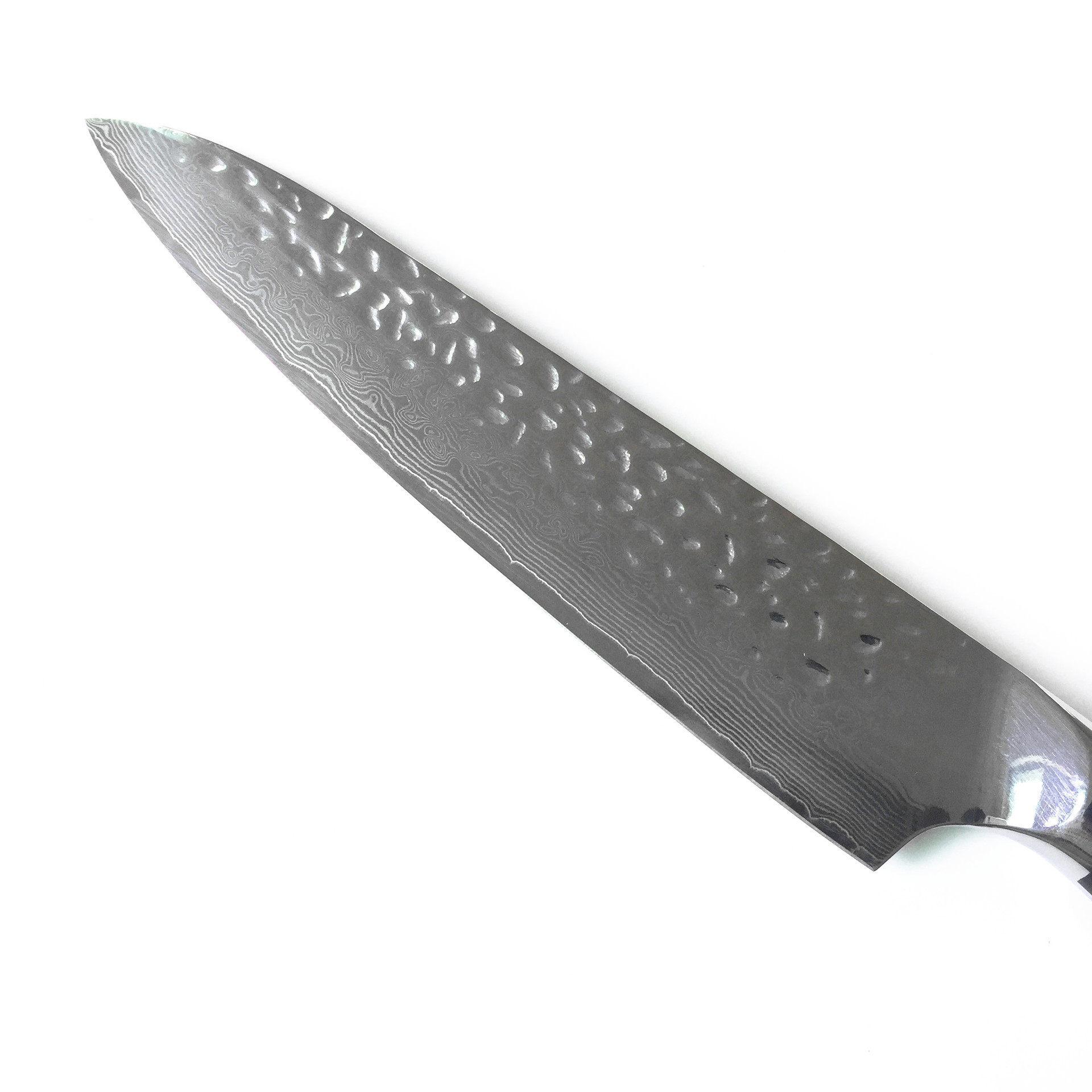 跨境电商货源 大马士革vg10钢厨师刀 锤纹扎花乌兹钢寿司鱼生刀