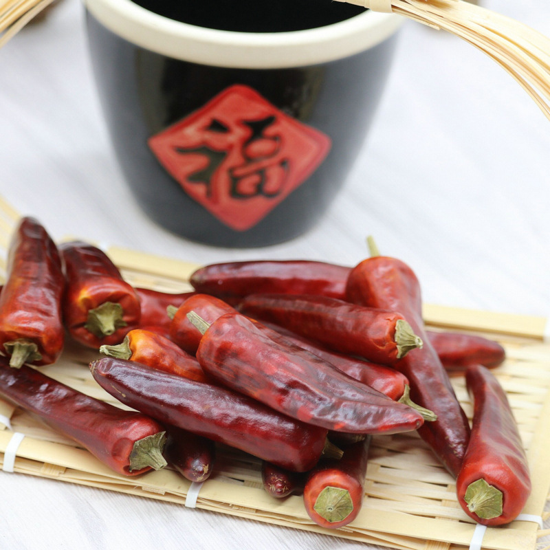 重庆正宗特产石柱红3号香辣红辣椒 散装1000g火锅专用香料红辣椒