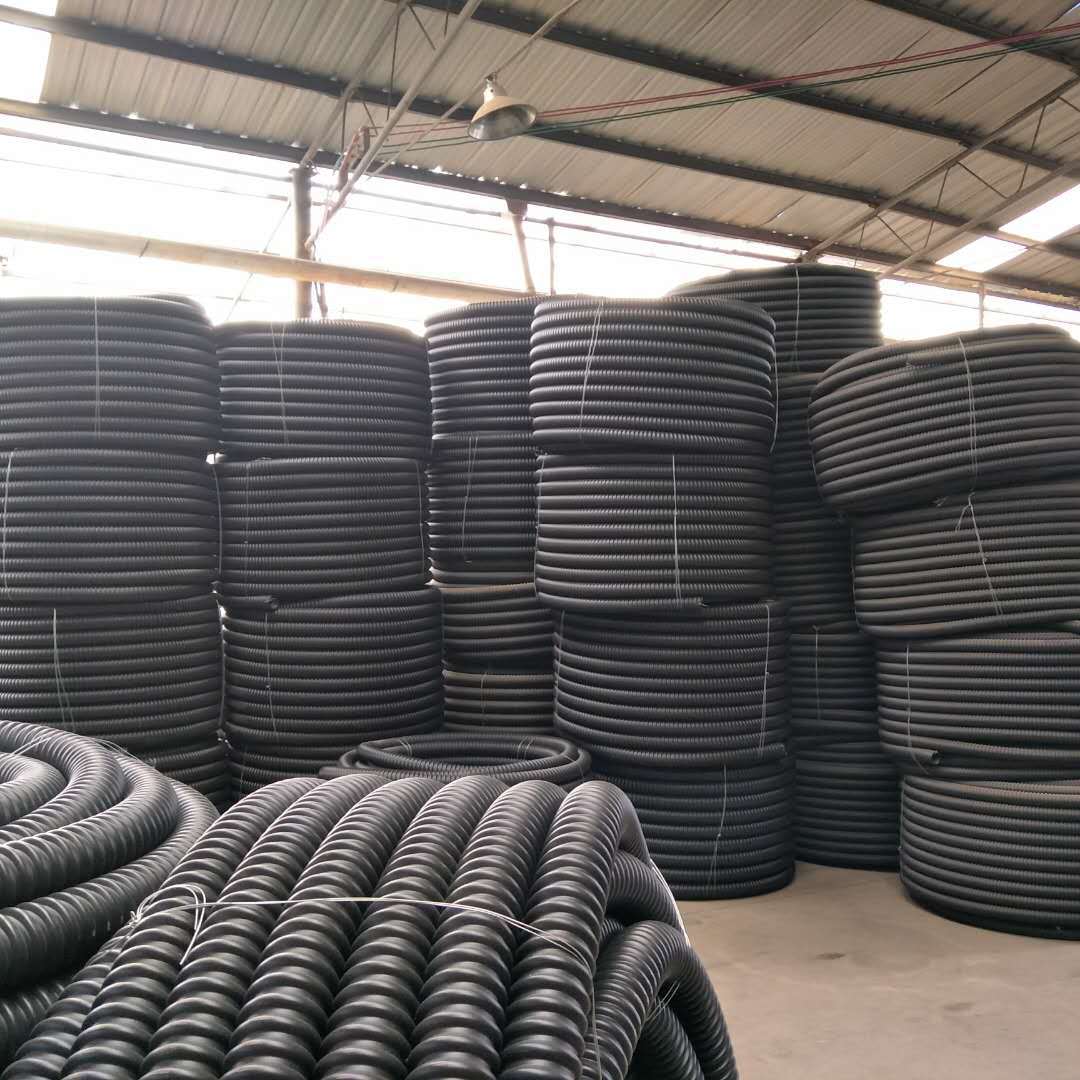 厂家直销碳素波纹管定制款pe碳素波纹管碳素穿线波纹品质批发