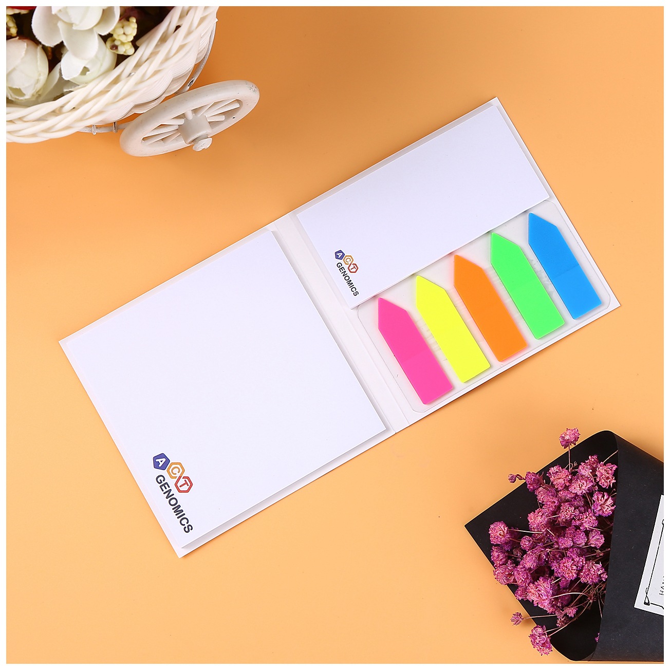 厂家定制 便签本n次贴 小清新记事贴便签纸组合便签可印二维码