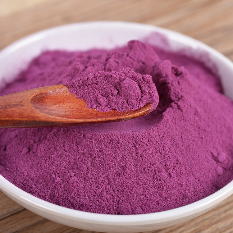 厂家供应食品级烘焙果蔬批发纯真然熟紫芋粉 散装脱水紫薯粉