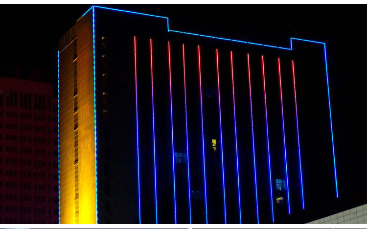 220v2835柔性霓虹led灯带贴片高亮化客厅广告招牌户外防水软灯条