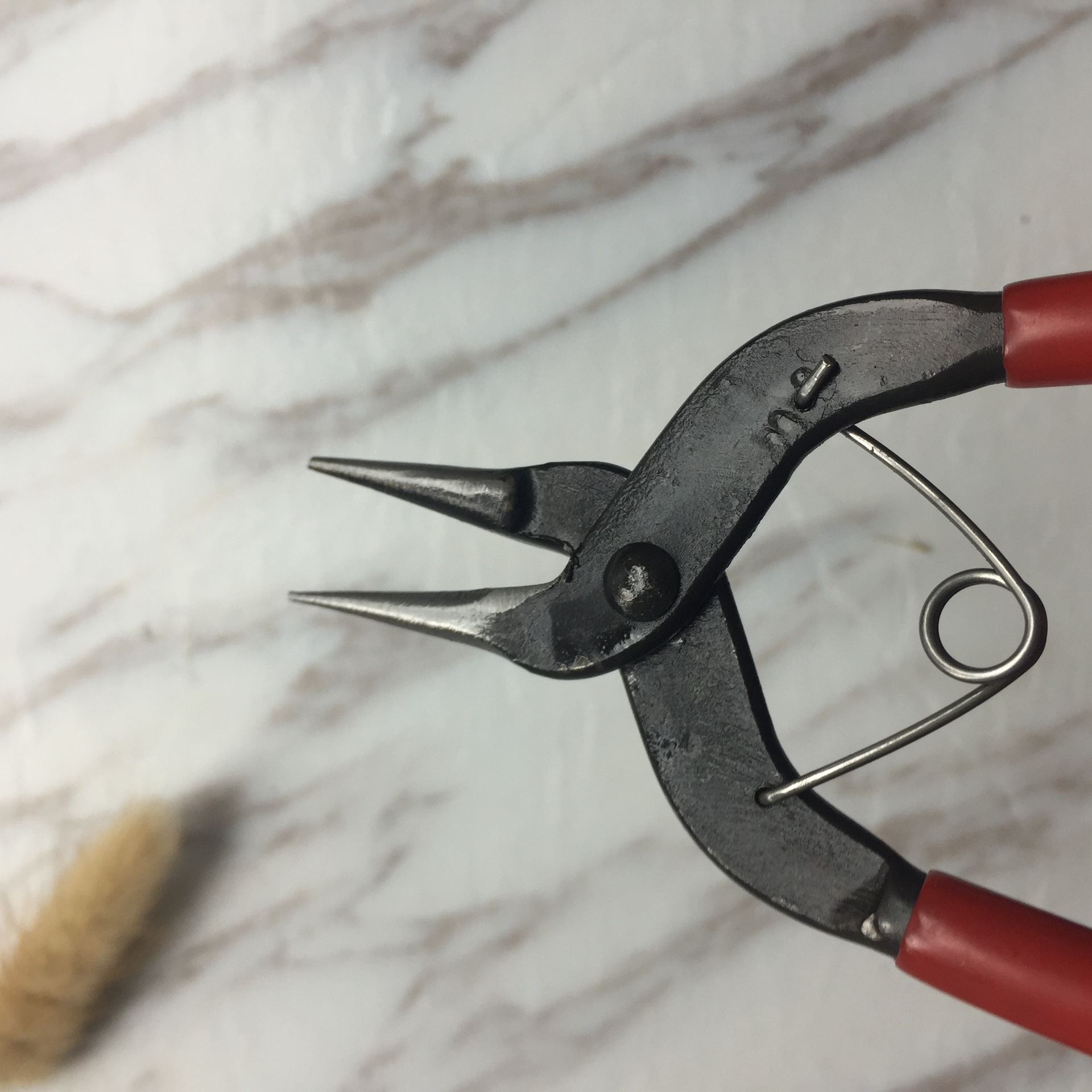 厂家直销新款6寸钳子 卷针钳 多功能钳 打孔钳 diy手工钳批发