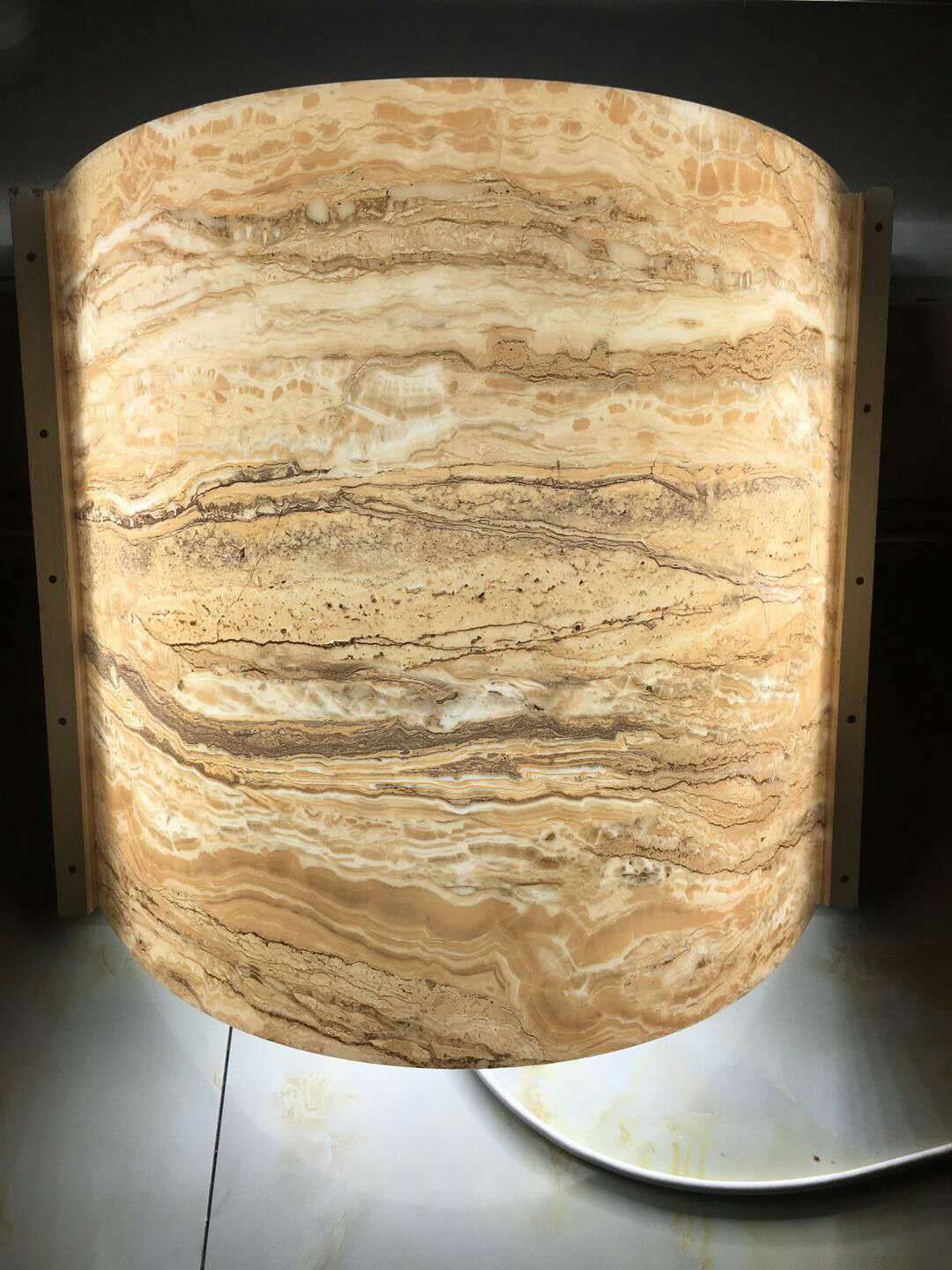 新疆新型仿大理石透光石厂家