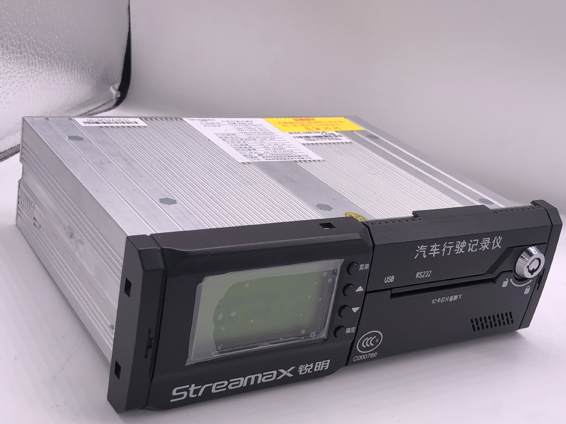 锐明视讯4g全网通视频监控部标北斗gps双模定位车载dvr一体机