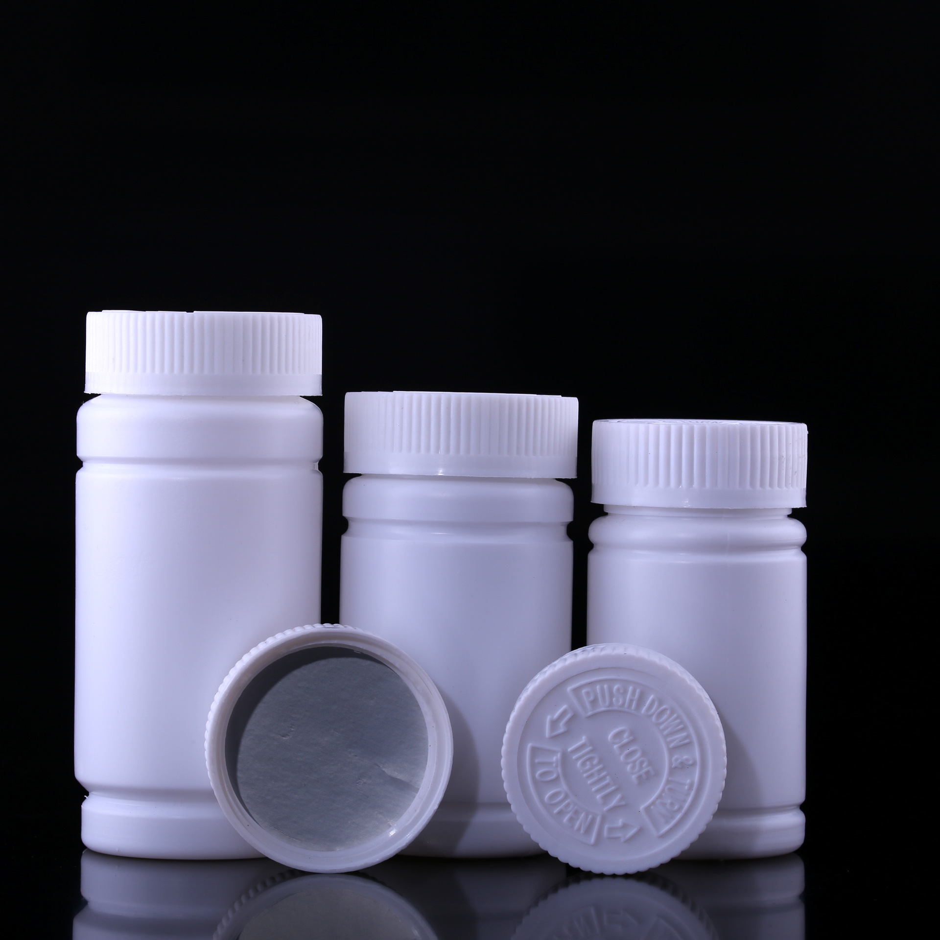 现货  100ml塑料瓶  pe塑料包装瓶  胶囊瓶