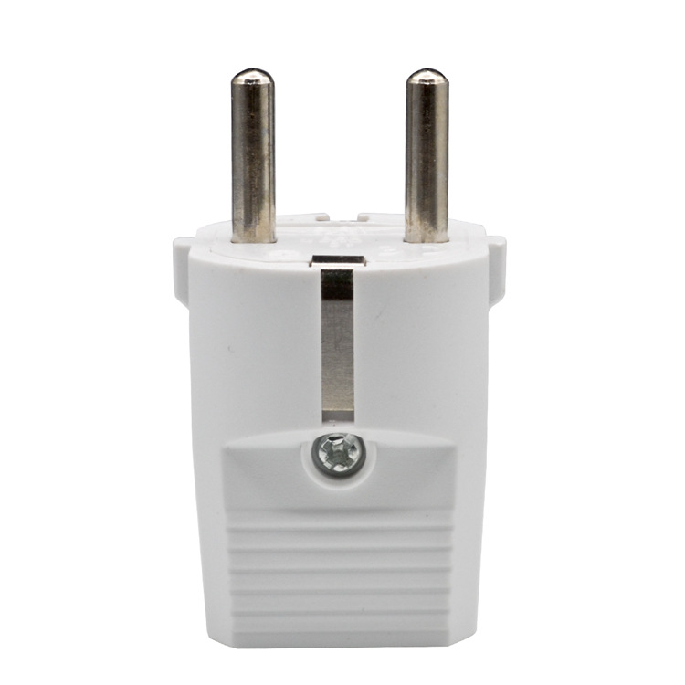 德国德规德标电源延长线对接插头 两极欧式欧标欧规公母拼接插头