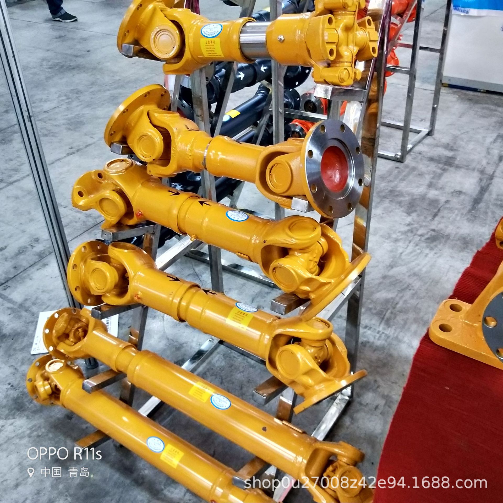 柳工50c 855 856铲车装载机配件 前后传动轴及支撑总成 吊架