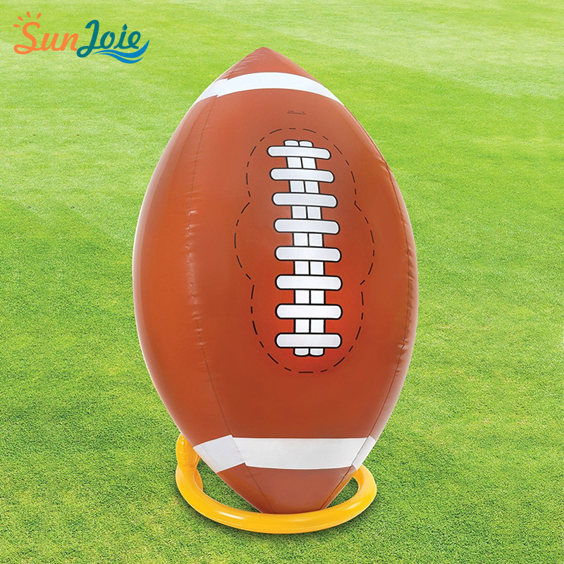 Manufacturers Supply PVC Inflatable Rugby Ball Toy Football Basketball Rugby Suit American Inflatable Rugby Ball