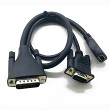 polycom宝利通MPTZ-10/11四代镜头小辫子 HDCI转HDMI DB9转换器