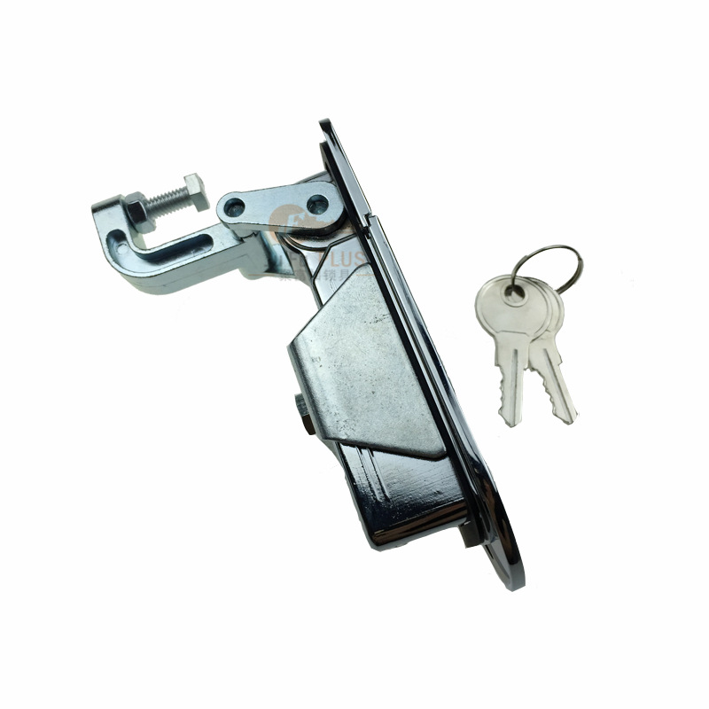 压缩式按压锁拖车锁工具箱锁后备厢锁垃圾箱乐房车游艇船舶配件