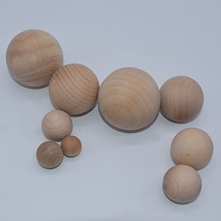 凉水壶木球盖子 实木小木珠玩具 荷木 榉木 圆木球打磨实木木圆球
