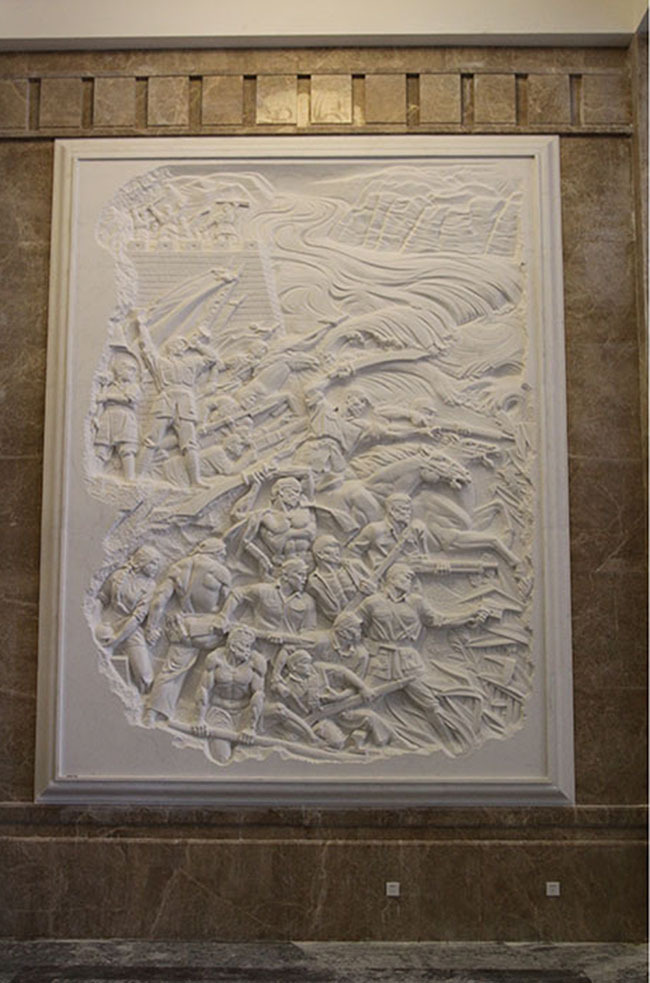 翰鼎集团工程案例————《中国人民革命军事博物馆浮雕》