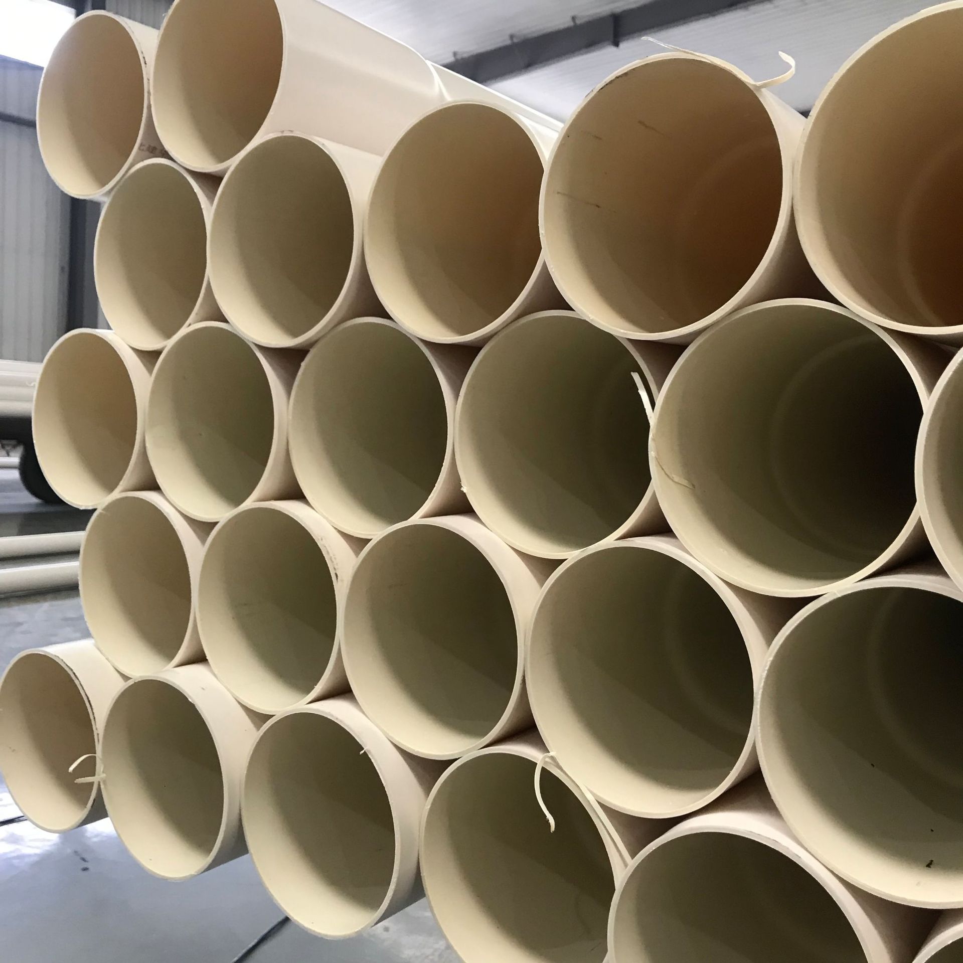 pvc 农业排灌用管 农田灌溉 园林绿化大口径 白色pvc 塑料管材