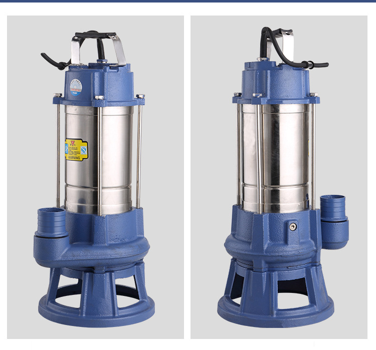 家用不锈钢切割式污水泵抽粪泵抽化粪池带铰刀排污泵220v380v