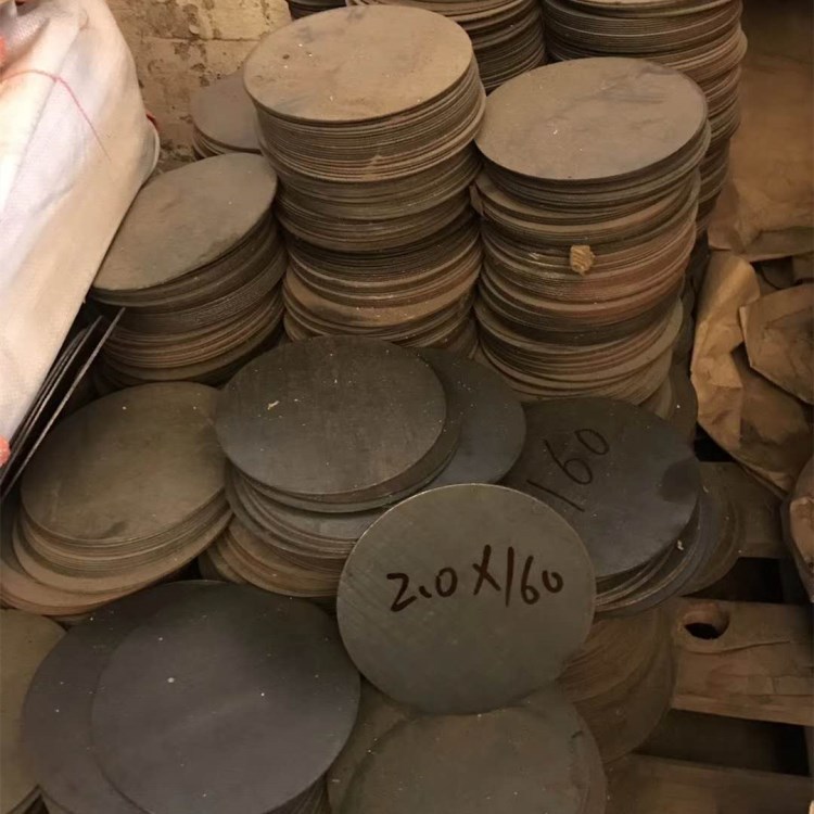 桩芯铁饼桩芯钢板圆形铁饼圆形铁片