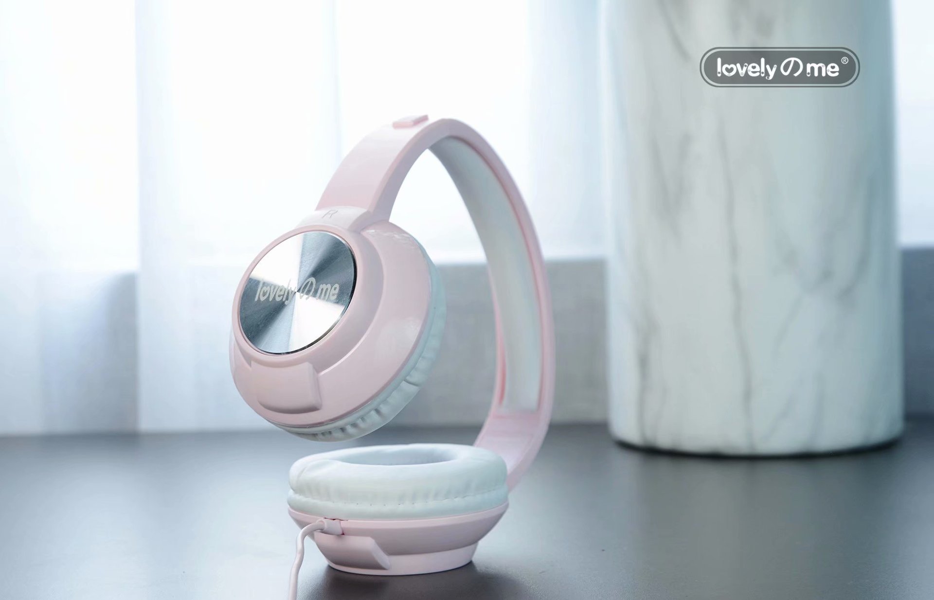 奇卡keeka 高档亮面头戴耳机 时尚亮片大耳麦 y7