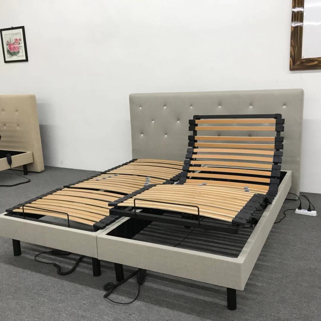 智能睡床智能床可调节床电动床电动排骨架排骨床架可调节床升降床