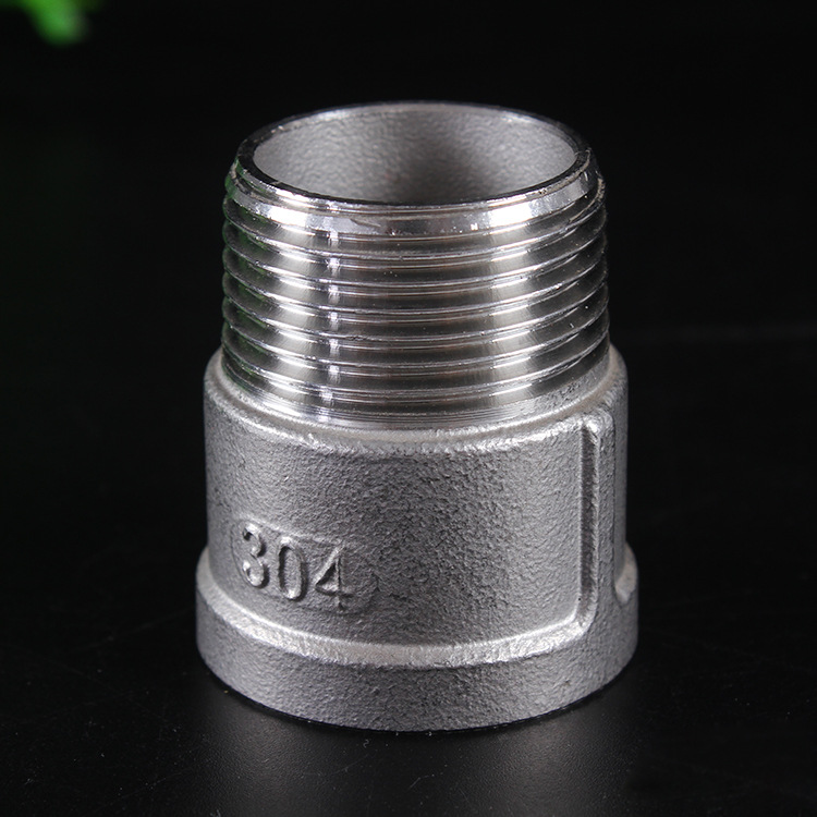 304不锈钢内外丝扣 内外牙直接 内外螺纹直通转换内外丝接头