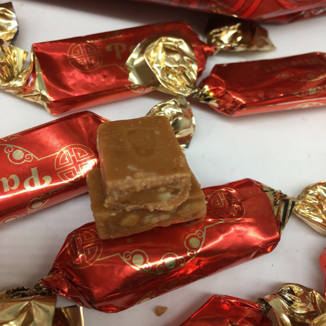 进口红皮糖 喜糖 香脆红皮糖一袋1000克