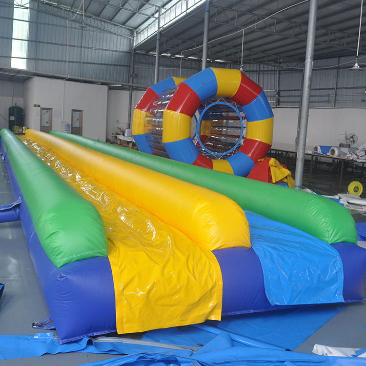 充气城市滑道水上乐园气模充气城市滑道儿童游乐大型室外滑梯设备