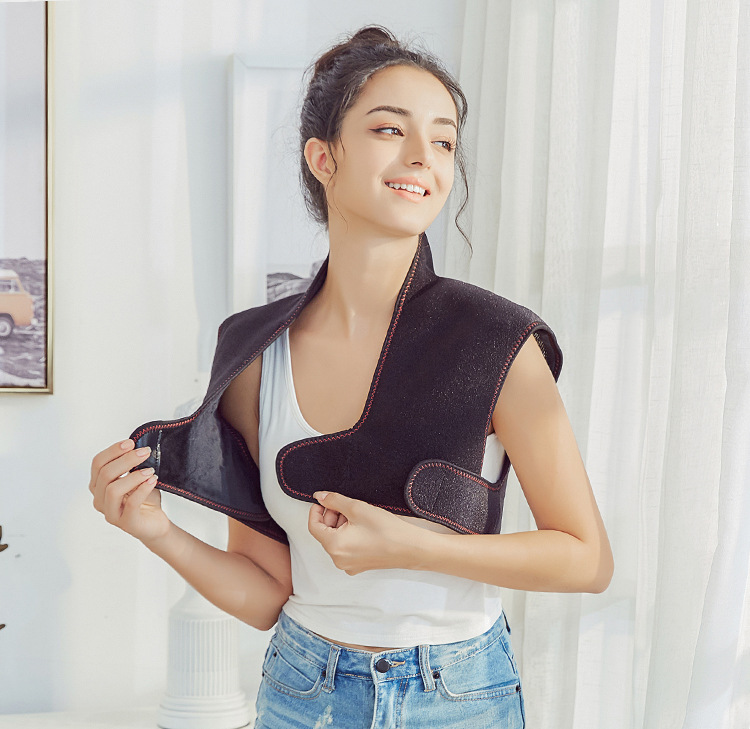 智能恒温电热马甲颈椎肩背热敷护理发热背心