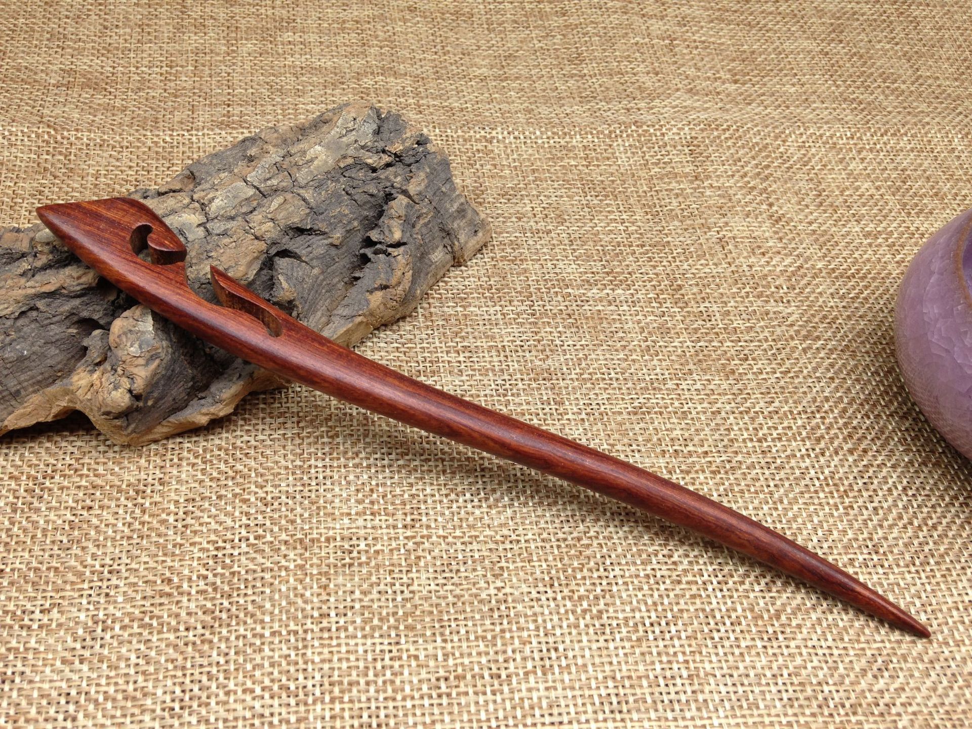 优质正宗黑檀紫光檀红檀绿檀木发簪 复古木簪子 木质品 厂家批发