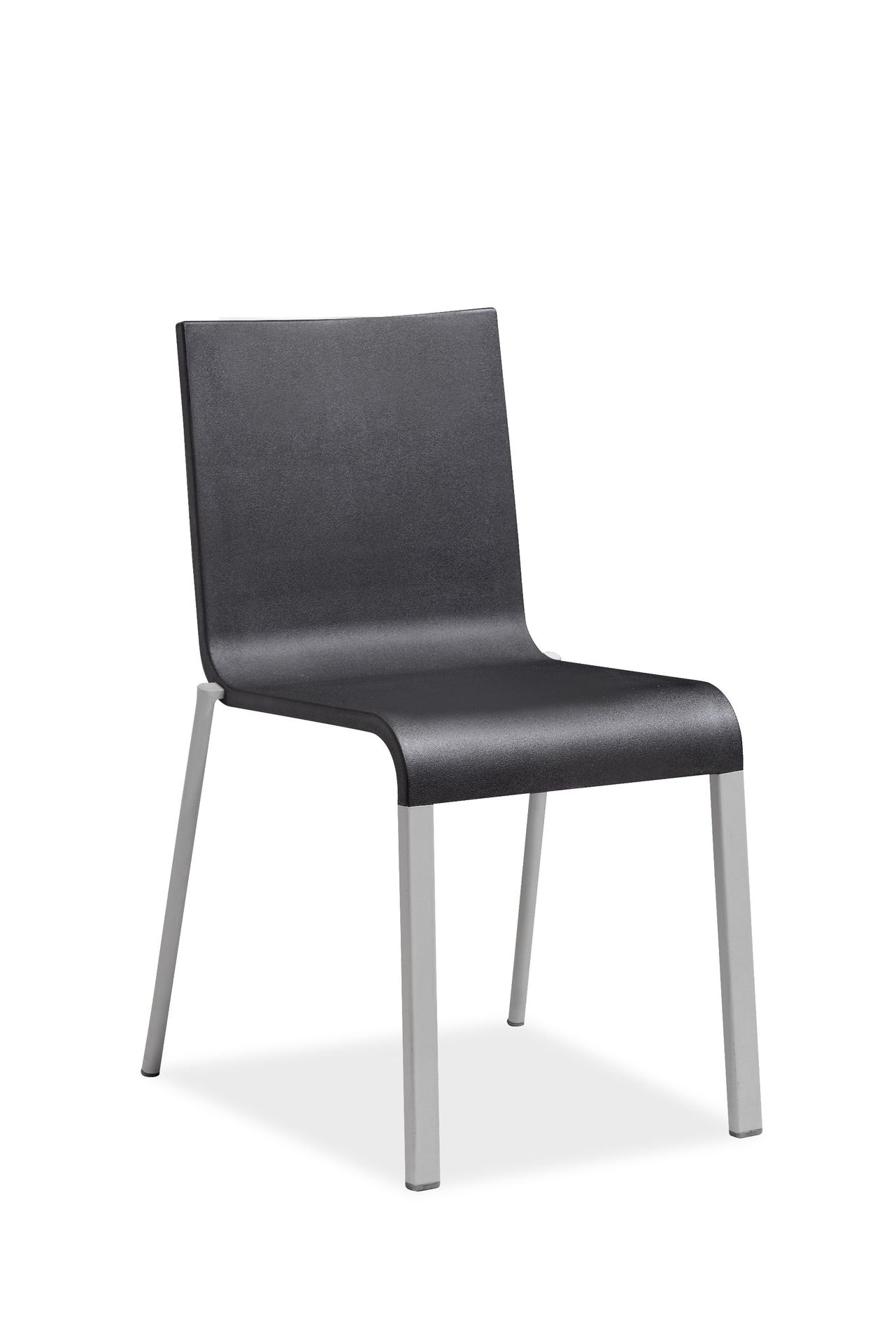 pu聚酯发泡时尚餐椅不锈钢脚椅子简约休闲椅加厚靠背塑料椅子