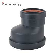 HDPE单层排水管 热熔承插不锈钢衬套连接